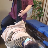 PNFストレッチ施術風景